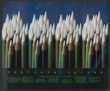 Photo:Park City Utah Design Conference Poster Green Pencils 1980 picture