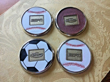 ESPN - ABC Sports Coasters with wood holder picture