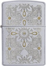 Zippo 28457 Classical Curve Satin Chrome picture