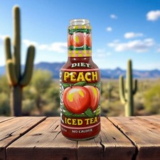 AriZona Collectible Bottle - Arizona Diet Peach Iced Tea | Vintage 1997 picture