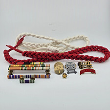 JROTC Misc Lot Pins Ribbons Bars Cords picture