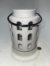 OLD EAST MAIN CO White Heavy Lantern 6.75