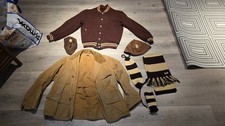 RARE Brown University  Bucket Hat Scarf Duxback Coat Collegiate Everything Shown picture