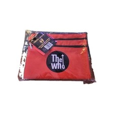 The Who Limited Edition Collectible, Make Up Travel Bag. Triple Zipper. ￼ picture