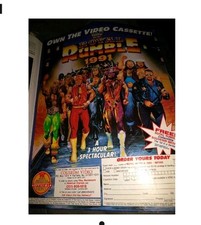 Hulk Hogan ric Flair WWF Royal Rumble 1992 Print Ad  picture