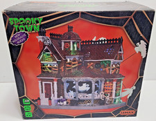 LEMAX SPOOKY TOWN LAST HOUSE ON THE LEFT HALLOWEEN SIGHTS & SOUNDS picture