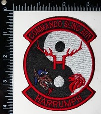 USAF 36th Expeditionary Fighter Squadron Fighting Fiends Commando Sling 11 Patch picture