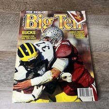 1987 Athlon Big Ten Football Magazine Ohio State vs Michigan picture
