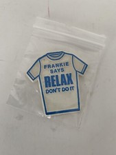 Vintage 1 3/4” Frankie Goes To Hollywood “Frankie Says Relax Don’t Do It” Button picture
