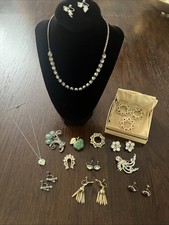 Grandma's Vintage Jewelry Lot picture