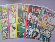 John Byrne's Next Men 5 Issue Lot Run Set 0, 1, 2, 3, 4 VF/NM picture