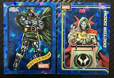 Topps Marvel Dr. Doom 2025-2026    Blue Sapphire 2 card lot picture