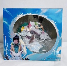 Spirited Away Chihiro and Haku Dragon Figure Miyazaki Anime Statue Collectible picture