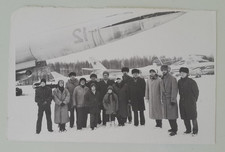 Soviet Aircraft Photo  Jets on Snowy Airfield, Numbers  12 picture