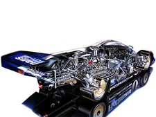 Cars porsche 956c coupe Art Print Poster 11x17 picture
