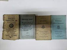 12 VINTAGE WORKMEN'S COMP LAW & CONSTITUTION MANUELS ( FC54-3-K) picture