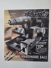 Sears 1999 Craftsman Power Tools Hardware Advertising Circular Catalog 24 Pages picture