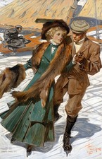🎨 Vintage 1910s J.C Leyendecker Art Print Poster - 24x36” picture