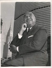 1963 Press Photo William Zeckendorf, real estate tycoon - noc40567 picture