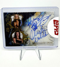 Topps 2025 WWE Royalty DUA-TSM Triple H & Stephanie McMahon Dual Auto 25/25 picture