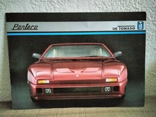 Original 1991-1992 De Tomaso Pantera 90 Si Brochure ~ 4 Language Text Very Nice picture