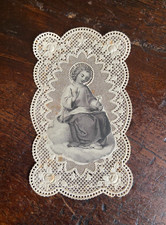 Santino Trinato With Baby Jesus Holding A Crucifix. Mid '800 picture