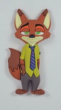 3D Foam Magnet - Disney Zootopia Nick Wilde SD Chibi Soft Touch PVC Licensed NEW picture