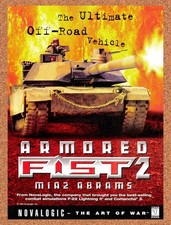 1996 Armored Fist 2 PC Original Advertisement / Retro Promo v1 picture