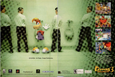 Ubisoft Rayman 3 Hoodlum Havoc 2003 Original Magazine Print Ad Green picture