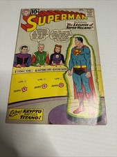 SUPERMAN COMIC #147 (DC,1961) 1ST LEGION OF SUPER VILLAINS SILVER AGE ~ picture