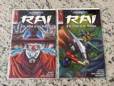 Lot Of 2 Rai The Book Of The Darque Valiant Comic Books # 1 2 NM 1st Prt 14 J435 picture