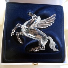 Vtg 1998 Swarovski Fabulous Creatures The Pegasus crystal Figurine W/boxes  picture