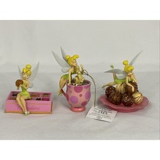 RARE DISNEY 3 TINKER BELL HAMILITON COLLECTION CHOCOLATE FIGURINES picture