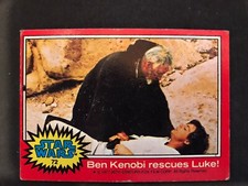 1977 Topps Star Wars Series 2 (Red) Card - # 72-  Ben Kenobi rescues Luke picture