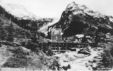 Railroad Train Trestle Bridge Monte Cristo Washington WA - Reprint picture