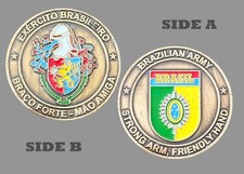 Brazilian Army National Coat of Arms Military Challenge Coin  1#32 picture