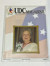 UDC United Daughters of the Confederacy Magazine Dec 2004 General David G Twiggs picture