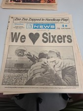 Vintage Newspaper Philadelphia Daily News June 3 1983 Complete Ads Movies Comics picture