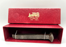 Vtg CP Rail 1885-1985 100th Anniversary Centennial Boxed Railroad Last Spike picture