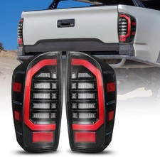 2026 Upgraded Toyota Tacoma LED Tail Light Assembly with Transparent Housing Len picture