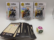 Harry Potter Lot Trivial Pursuit + Harry Ron Hermione Mini Figures Sealed picture