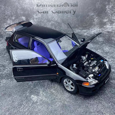 LCD 1:18 honda EG6 SiR (SiRII) Black Honda alloy car model picture