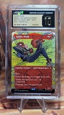 MTG Marvel's Spider-Man Spider-Punk Borderless Non-Foil CGC 10 Pristine Pop 1🔥 picture