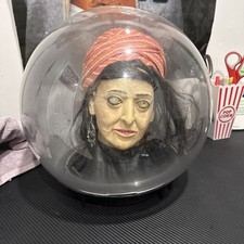 Gemmy Boule Magique Talking Gypsy Spirit Ball Halloween Talks And Lights picture