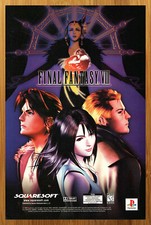 1999 Final Fantasy VIII 8 PS1 Playstation 1 Print Ad/Poster Official Promo Art picture