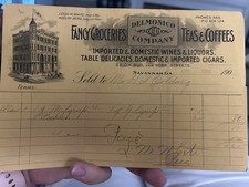 Savannah, Ga. 1905 Receipt From A Downtown Business picture