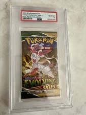 Pokemon PSA 10 GEM MINT Evolving Skies Booster Pack Sylveon picture