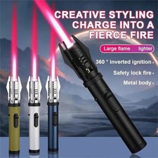 Planet Lightsaber Metal Outdoor Windproof Turbine Butane Gas Tourch Jet Lighter picture