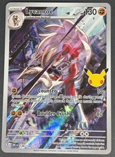 Pokémon TCG: 30TH ANNIVERSARY - Lycanroc 138/128 Illustration Rare picture