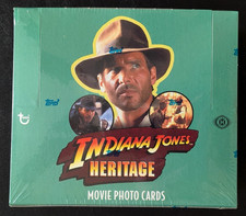 💥 2008 TOPPS HERITAGE INDIANA JONES FACTORY SEALED HOBBY BOX Autos Sketch 💥🐍 picture
